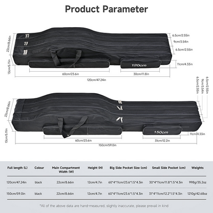 Large Capacity Fishing Rod & Gear Bag