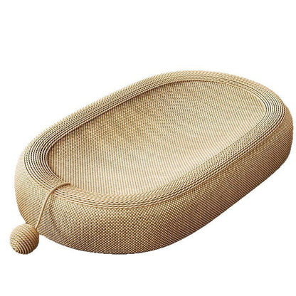 Wear-Resistant Sisal Cat Scratcher Bed