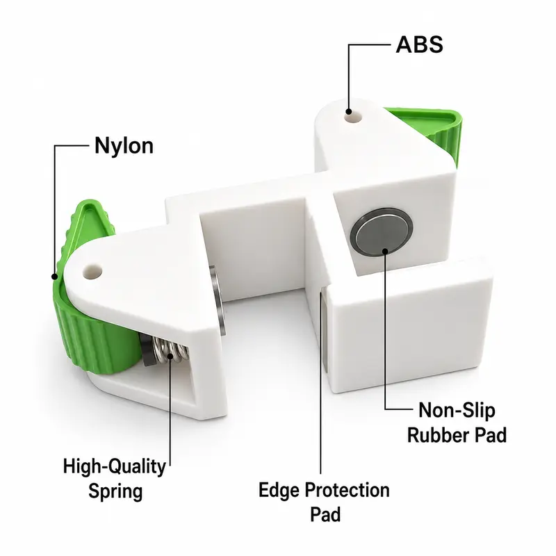 Woodworking Filler Board Installation Clamp