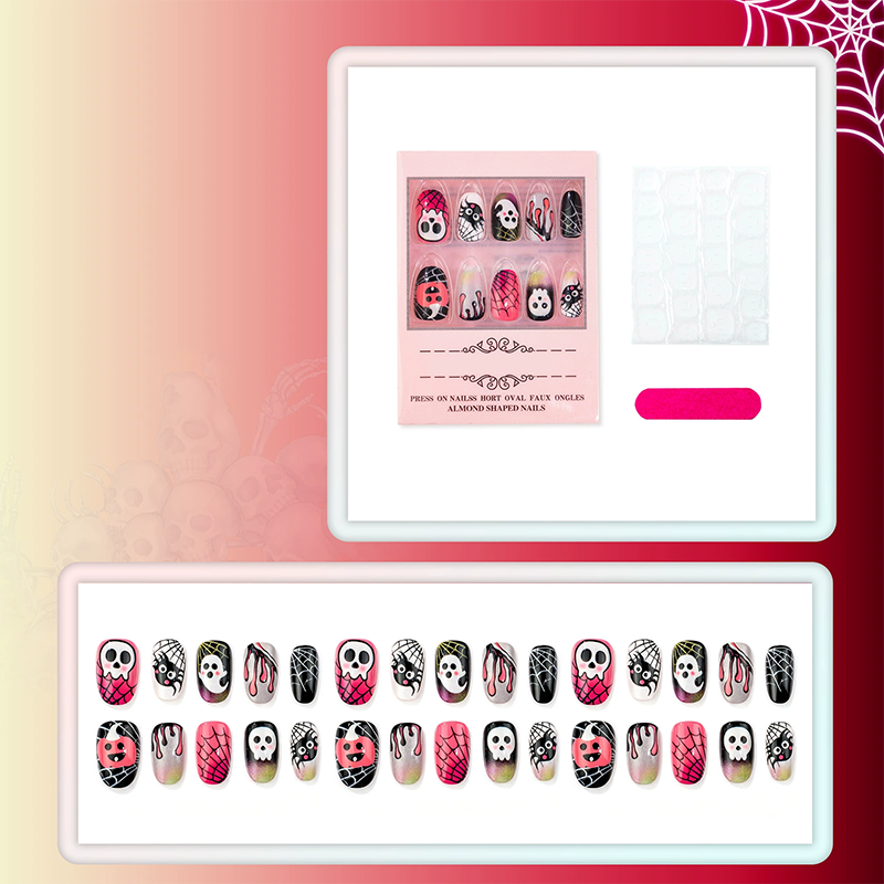 Halloween Press-On Nail Set