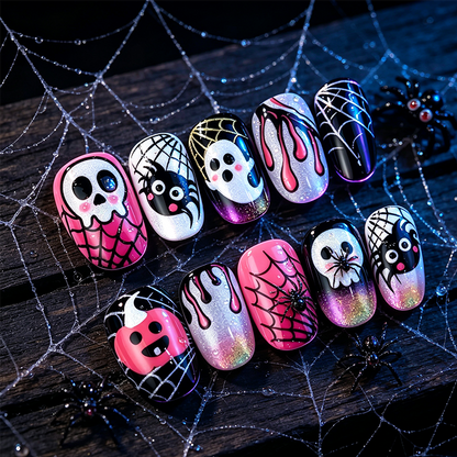 Halloween Press-On Nail Set