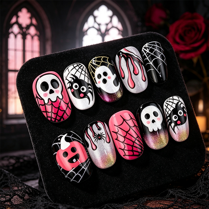 Halloween Press-On Nail Set