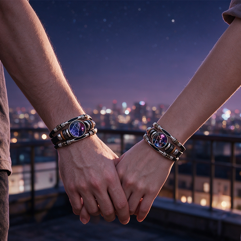 Night‑Glow Zodiac Bracelet