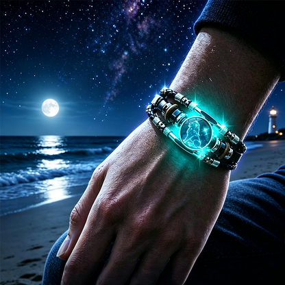Night‑Glow Zodiac Bracelet