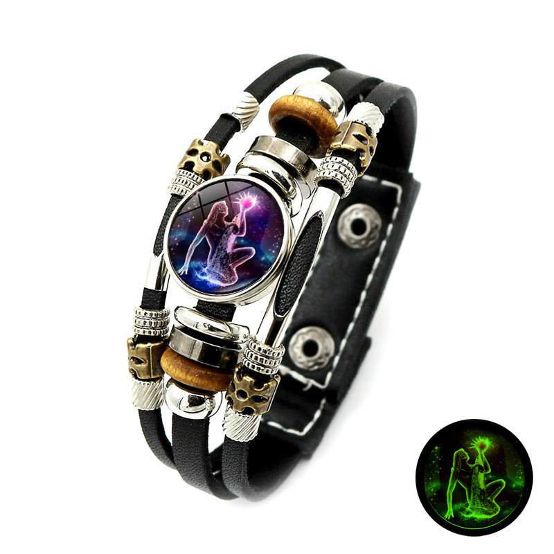 Night‑Glow Zodiac Bracelet