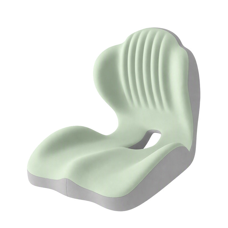 ✨Ergonomic Memory Foam Seat Cushion with Back Support – Stay Comfortable All Day, Perfect for Office, Car & Home