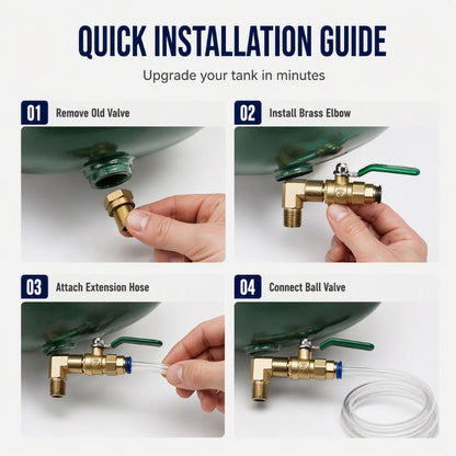Universal Air Compressor Drain Valve Kit