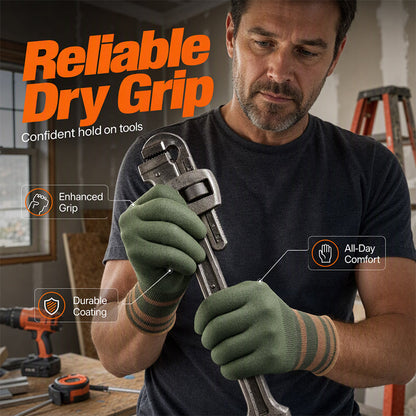 Flexible Breathable Non-Slip Work Gloves