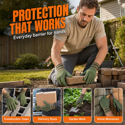 Flexible Breathable Non-Slip Work Gloves