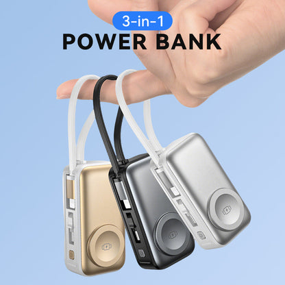 3-in-1 Magnetic Wireless Power Bank