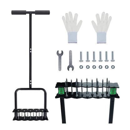 Heavy-Duty Manual Lawn Coring Aerator