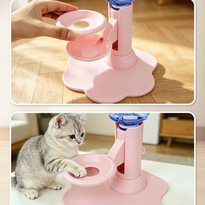 Adjustable Neck-Care Cat Fountain