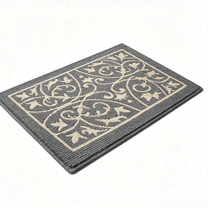 Non-Slip Dirt-Trapping Front Door Mat