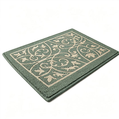 Non-Slip Dirt-Trapping Front Door Mat