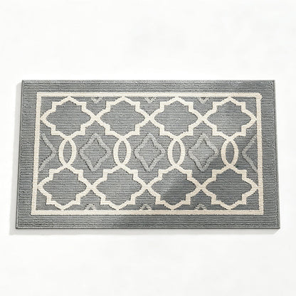 Non-Slip Dirt-Trapping Front Door Mat