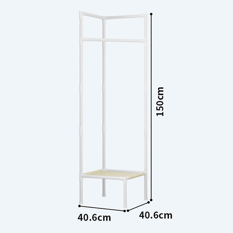 Space-Saving Garment Rack