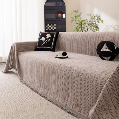 📢📢50% OFF !! ⏰Premium Chenille Herringbone Sofa Throw Cover