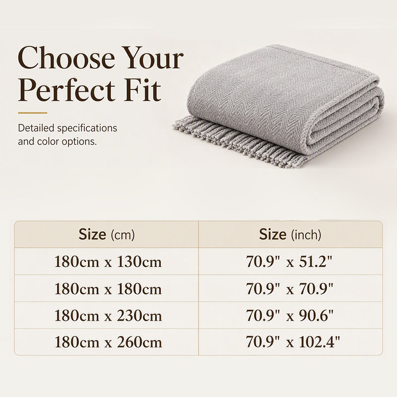 📢📢50% OFF !! ⏰Premium Chenille Herringbone Sofa Throw Cover