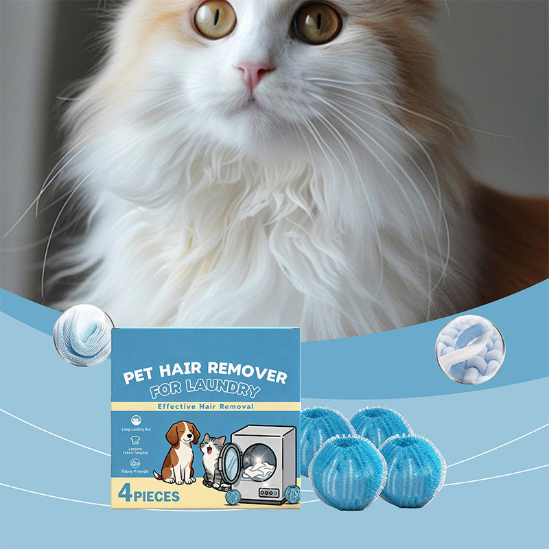 🐾 LIMITED‑TIME 50% OFF! 🧹 No-Snag Reusable Laundry Balls – Catch Pet Hair Instantly, Fabric-Friendly & Built to Last ♻️