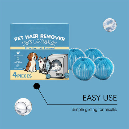 🐾 LIMITED‑TIME 50% OFF! 🧹 No-Snag Reusable Laundry Balls – Catch Pet Hair Instantly, Fabric-Friendly & Built to Last ♻️