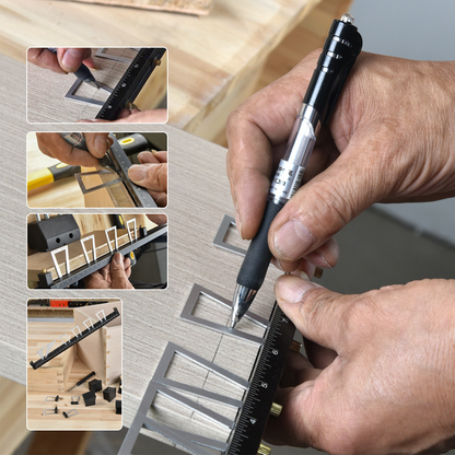 28-Piece Woodworking Dovetail Marker Set