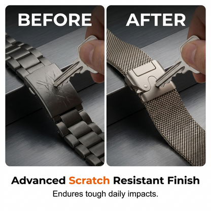 Stainless Steel Mesh Watch Band