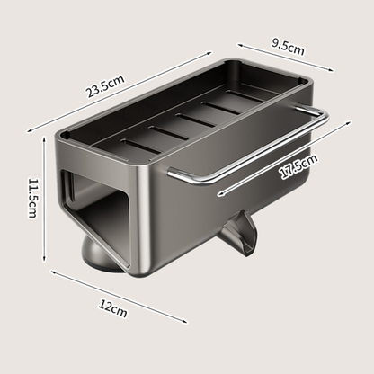 ⏳🔥LIMITED-TIME 50% OFF! ⏰Stainless Steel Kitchen Sink Suction Cup Organizer