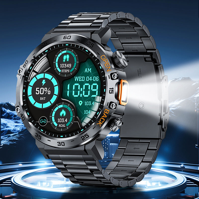 Multifunctional Outdoor Smartwatch for Sports and Fitness
