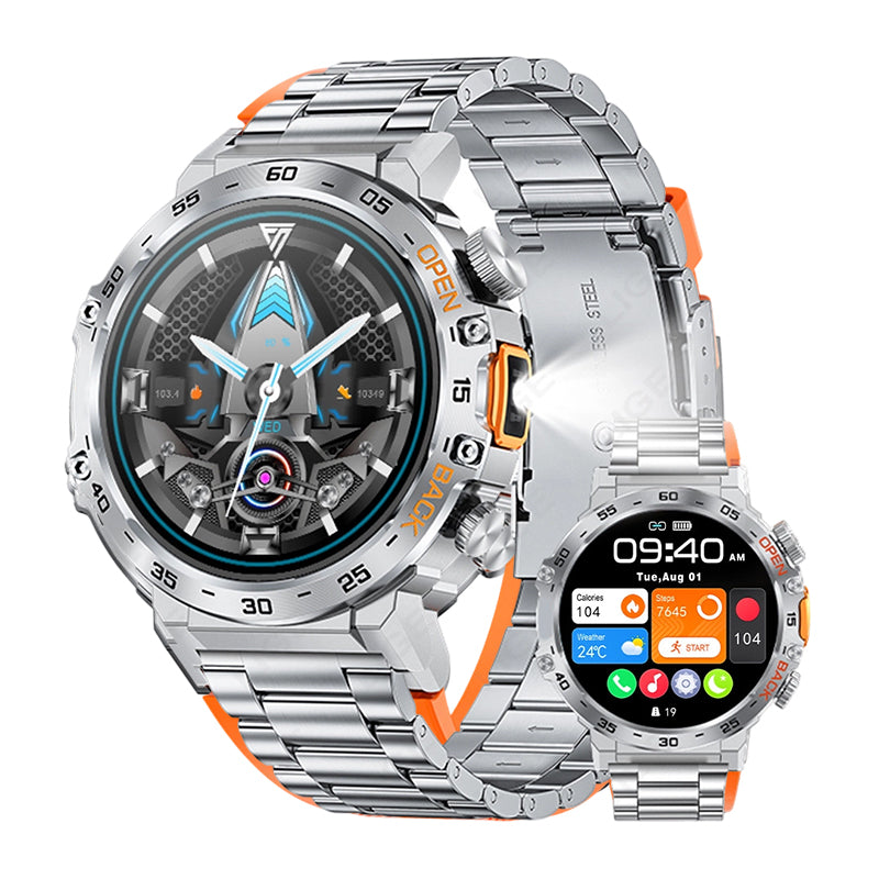 Multifunctional Outdoor Smartwatch for Sports and Fitness