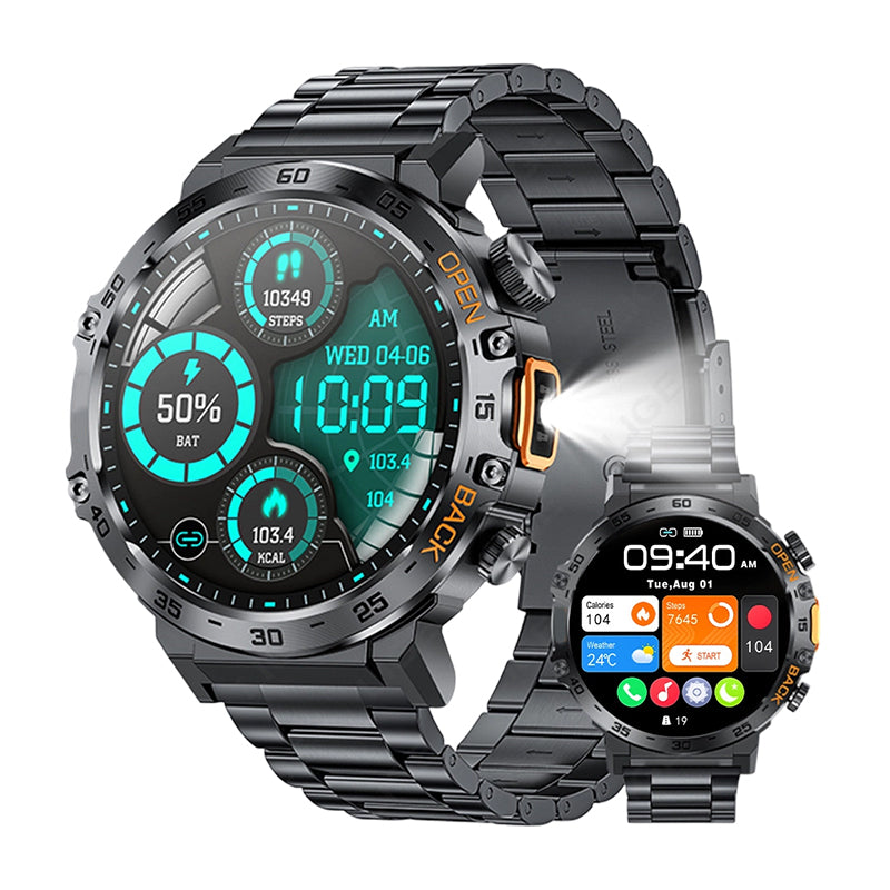 Multifunctional Outdoor Smartwatch for Sports and Fitness