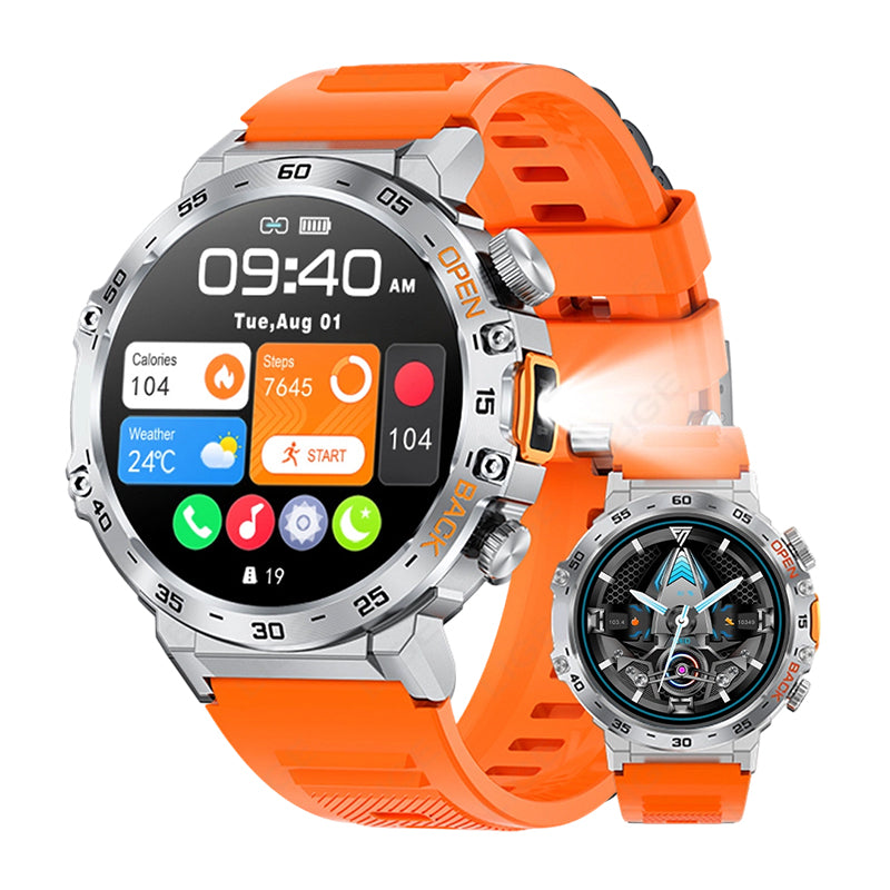 Multifunctional Outdoor Smartwatch for Sports and Fitness
