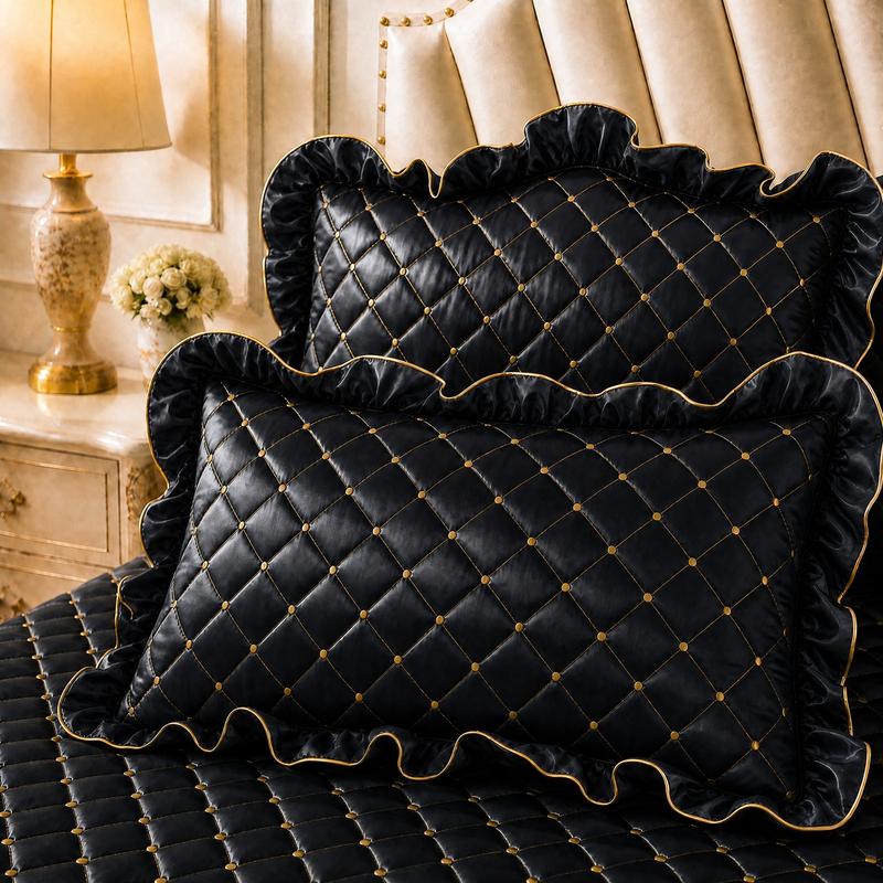 Breathable Quilted Full-Coverage Bed Skirt