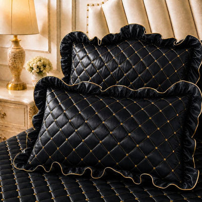 Breathable Quilted Full-Coverage Bed Skirt