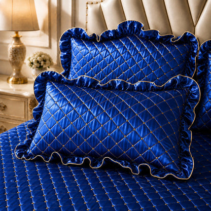 Breathable Quilted Full-Coverage Bed Skirt