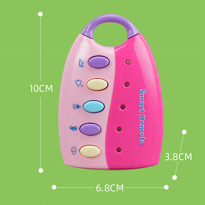 Educational Simulated Car Key Toy for Toddlers