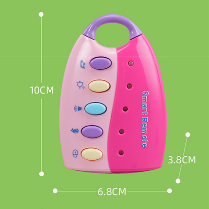 Educational Simulated Car Key Toy for Toddlers