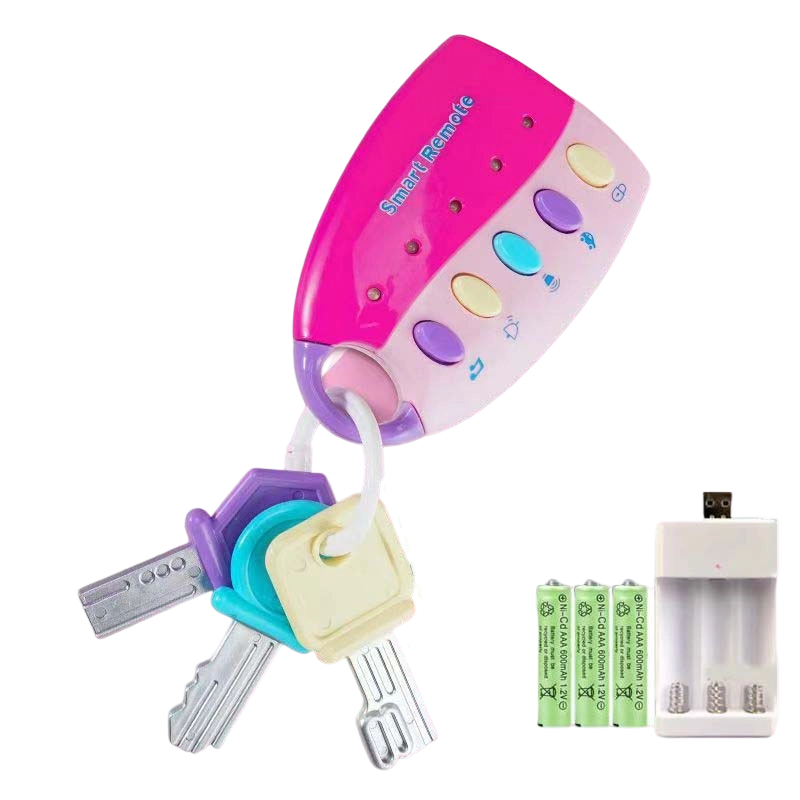 Educational Simulated Car Key Toy for Toddlers