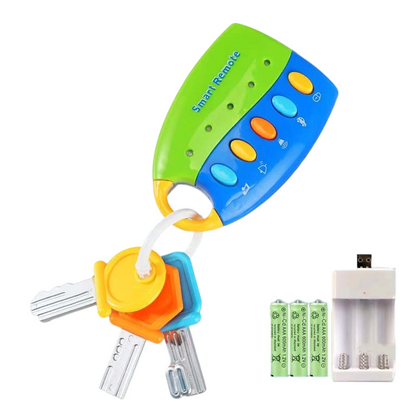Educational Simulated Car Key Toy for Toddlers