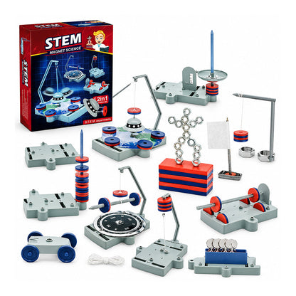 12-in-1 Magnet Science Experiment Kit Educational Toy for Kids
