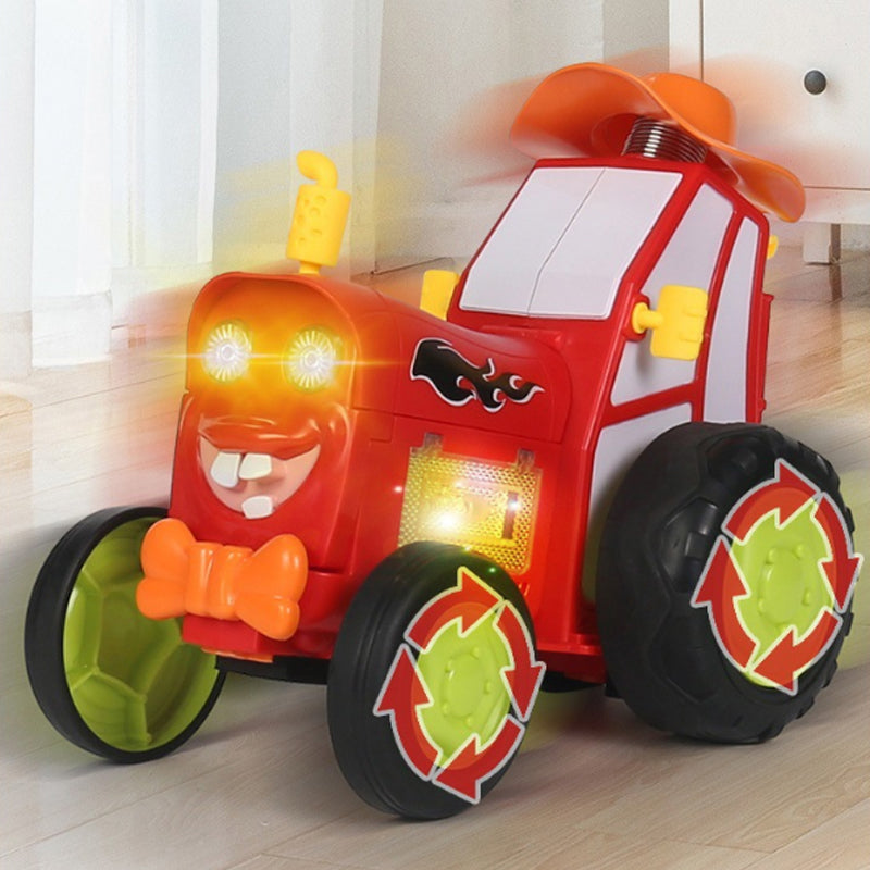 Wireless Remote Control Jumping Stunt Car
