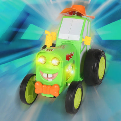 Wireless Remote Control Jumping Stunt Car