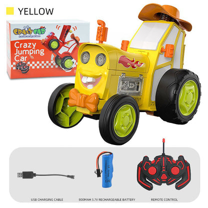 Wireless Remote Control Jumping Stunt Car