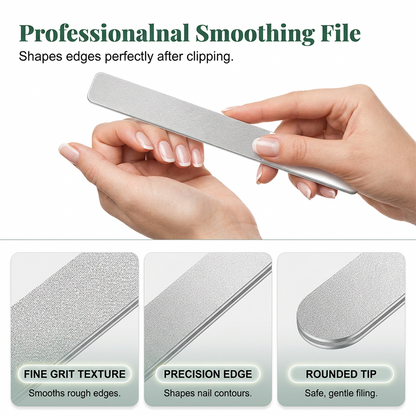 3-Piece Professional Toenail Clipper Set