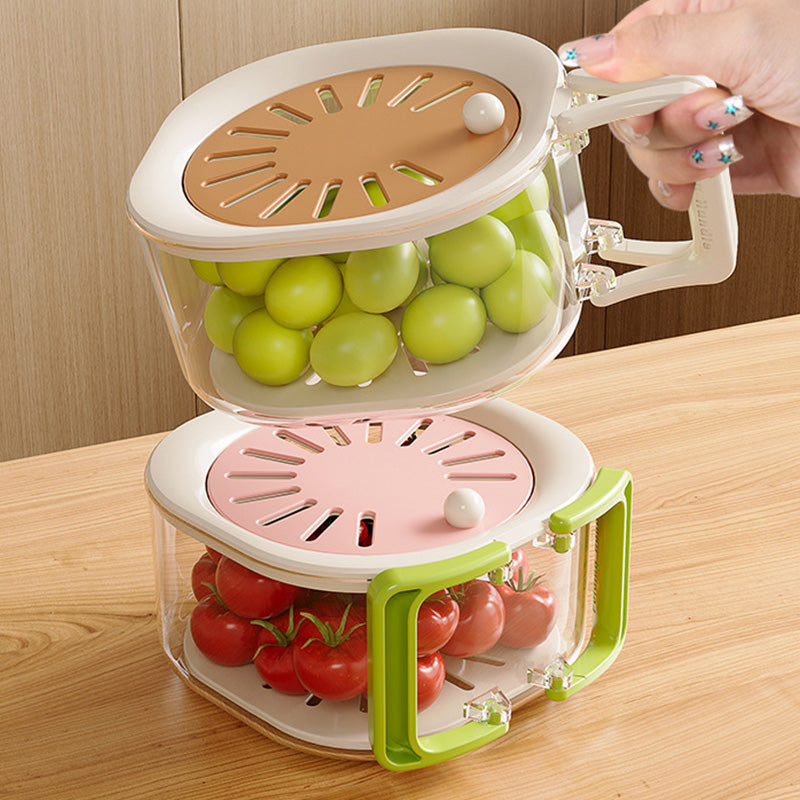 📢📢50% OFF !! ⏰2 in 1 Draining Basket with Lid
