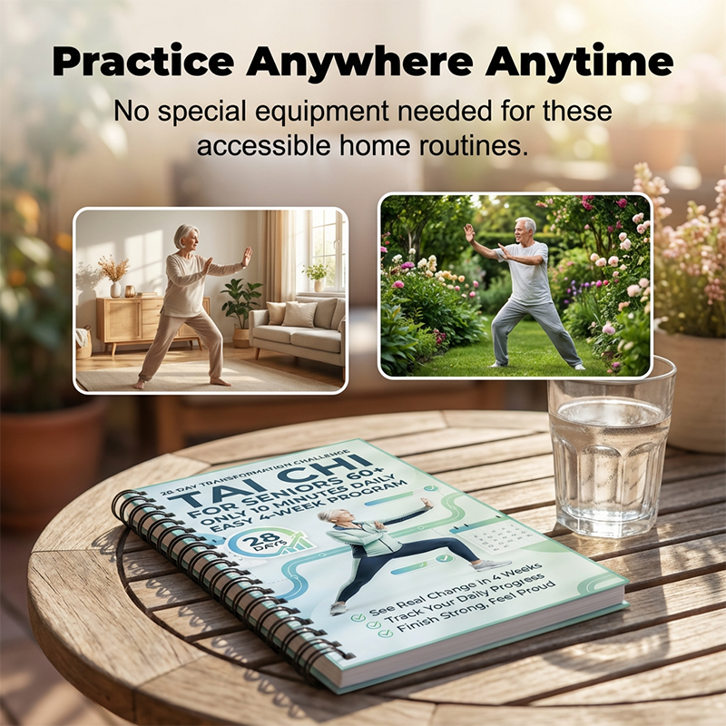 🌿 Last Day Special Price £9.99! 📖 28‑Day Tai Chi Book – Short Sessions, Beginner‑Friendly, Gentle ☯️