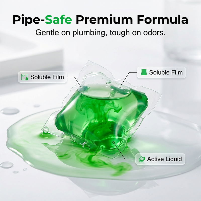 Bio-Enzyme Drain Deodorizer Capsules