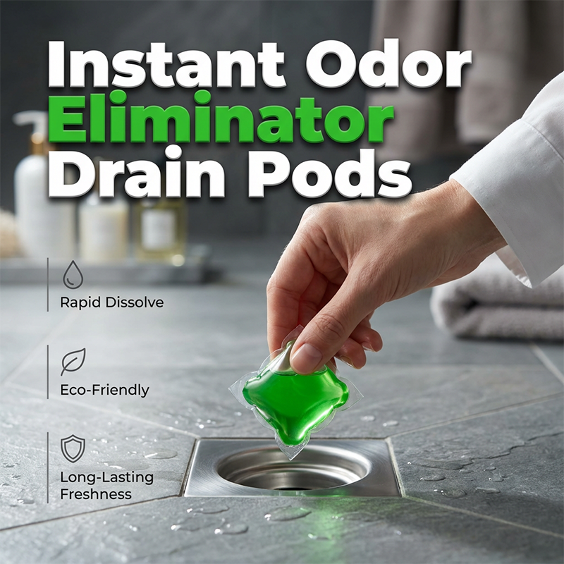 Bio-Enzyme Drain Deodorizer Capsules