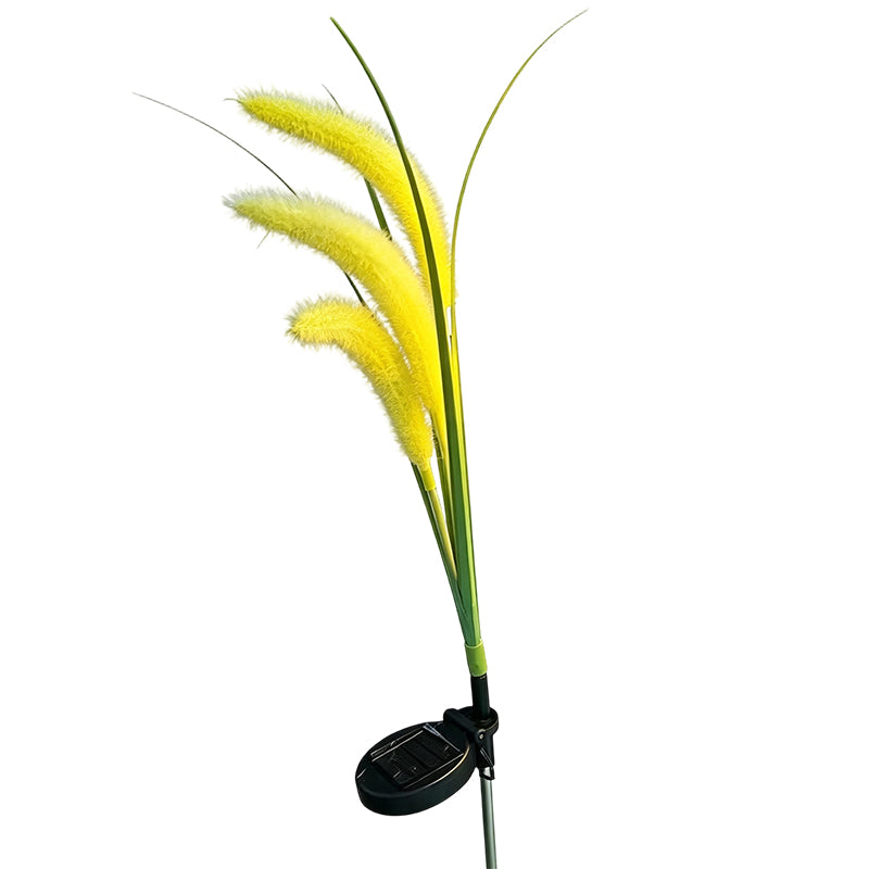 Solar Foxtail Grass Decorative Garden Lights