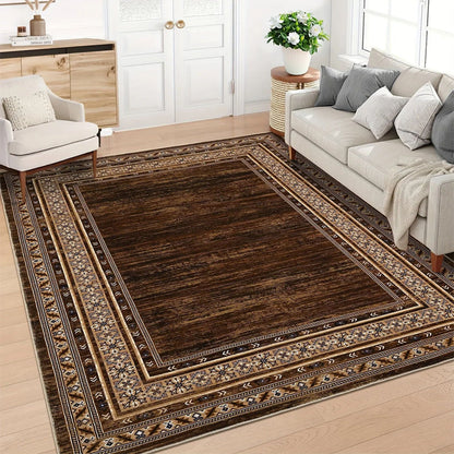 Non-Slip Low Pile Area Rug