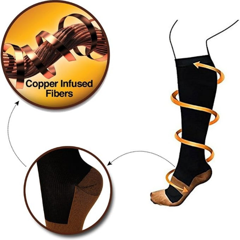 Unisex Graduated Compression Socks